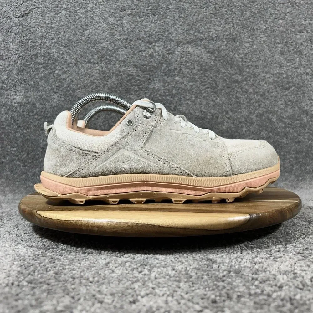 Altra LP Alpine Women's Size 10 Sand Pink Hiking Trail Shoes Used No Insoles